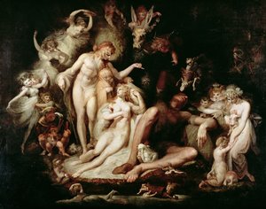 Titanias oppvåkning, ca. 1785-90